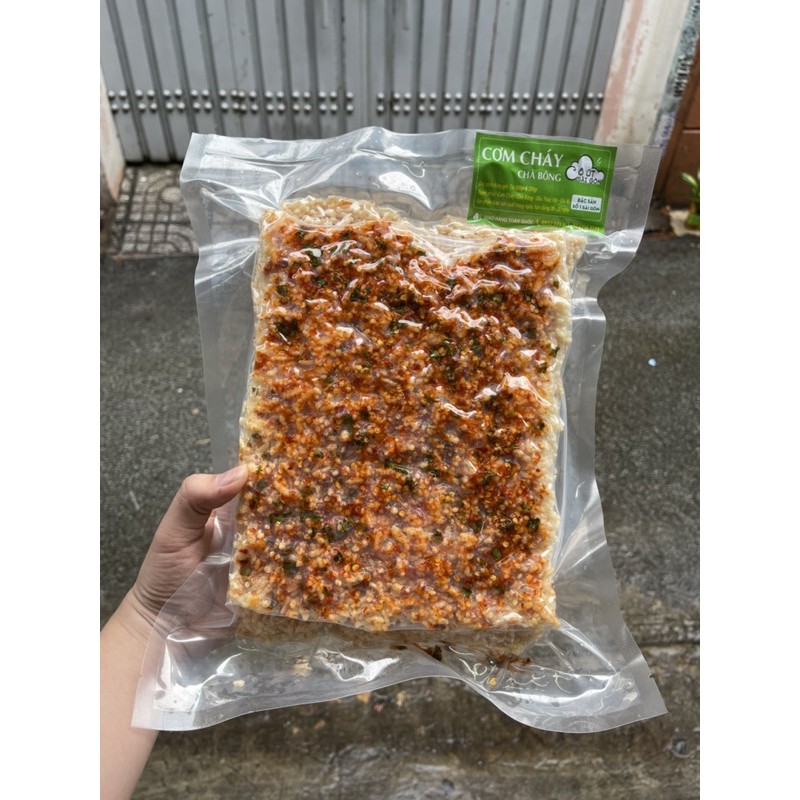 Cơm cháy mắm hành hút chân không - Túi 500gr