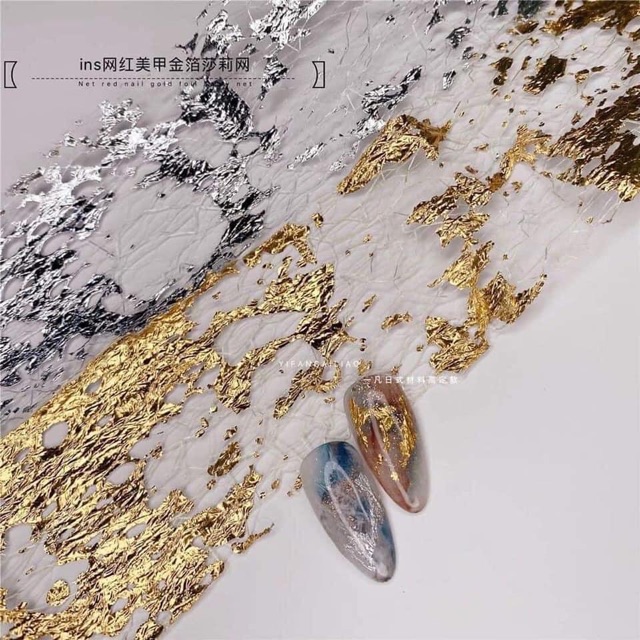 [HCM]FOIL GIẤY BẠC - FOIL REN - FOIL VÂN ĐÁ