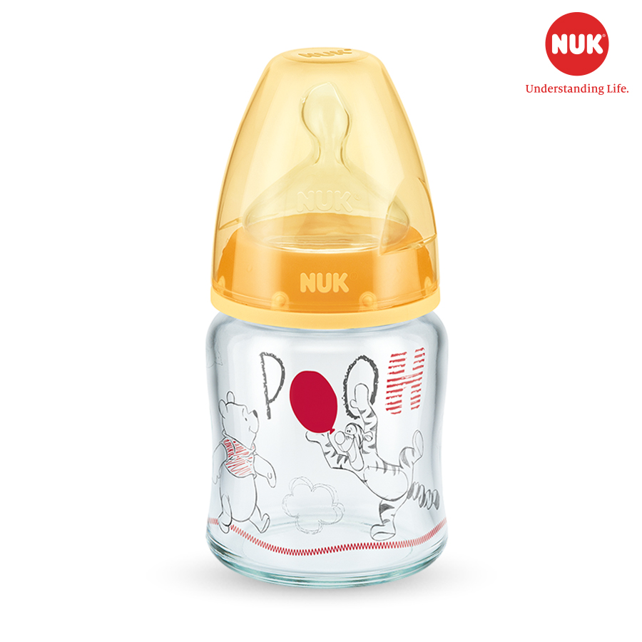 Bình sữa thuỷ tinh Nuk Premium Choice+ phiên bản Disney