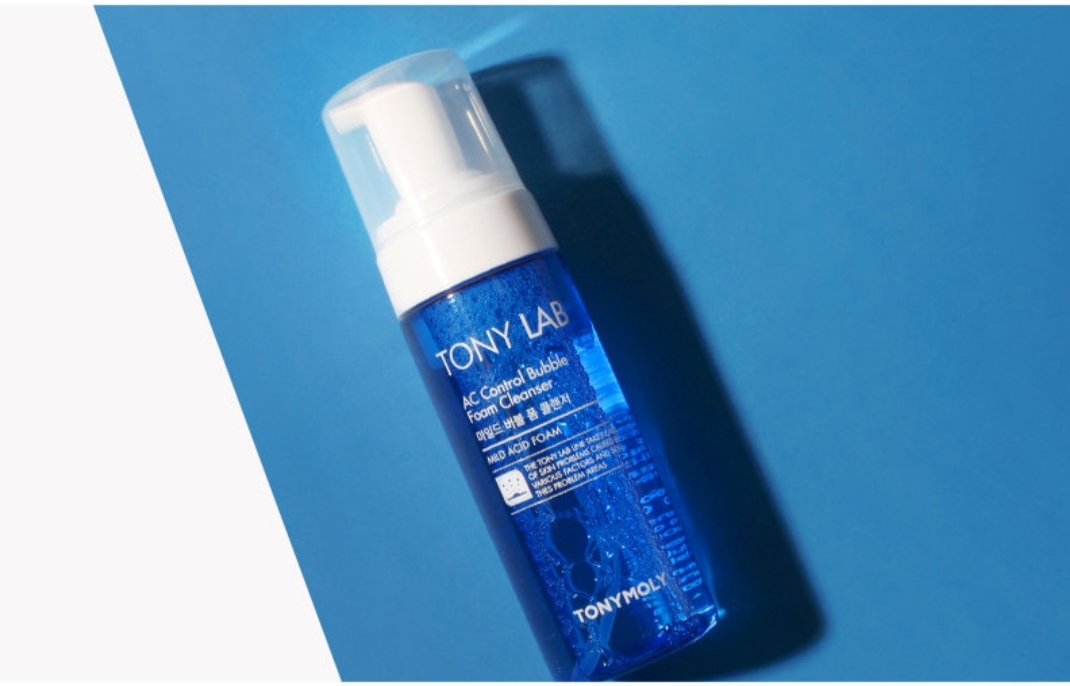 Sữa rửa mặt cho da dầu, da mụn (da dầu mụn) Tonymoly Tony Lab AC Control Ance Bubble Foam