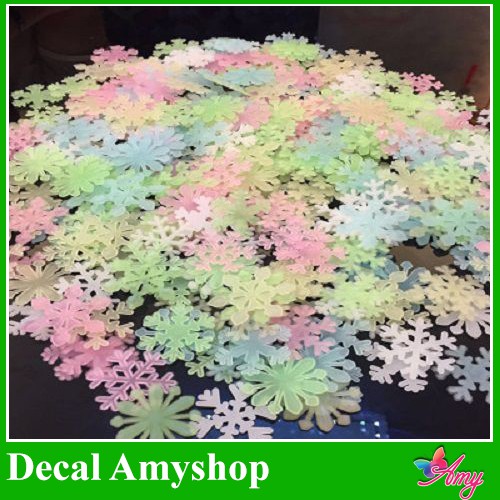 [HCM]50 Dạ Quang Hoa Tuyết Phát Sáng Ban Đêm - Msp: Ddq17892021