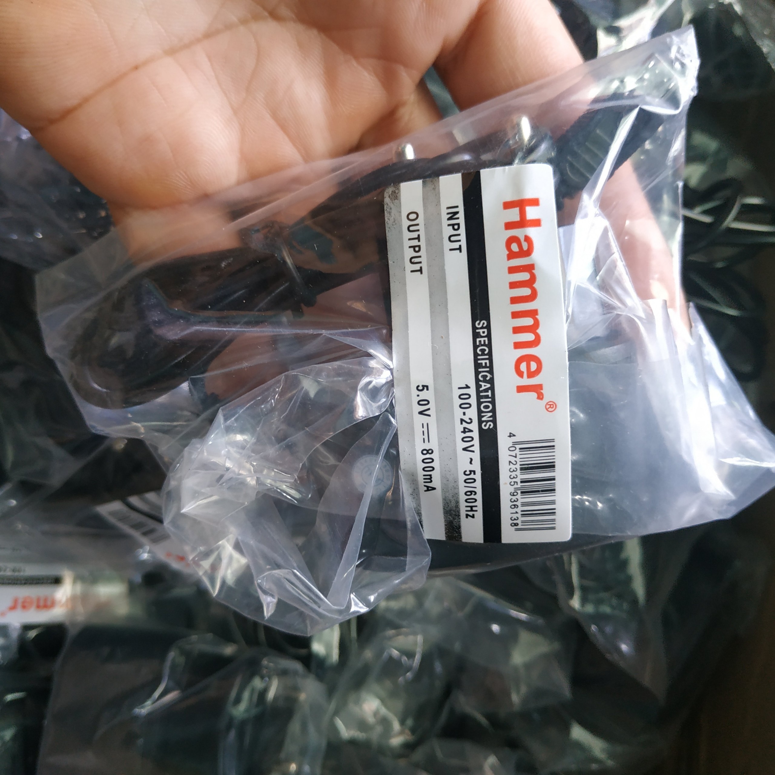 Sạc USB Hammer chính hãng (MicroUSB)