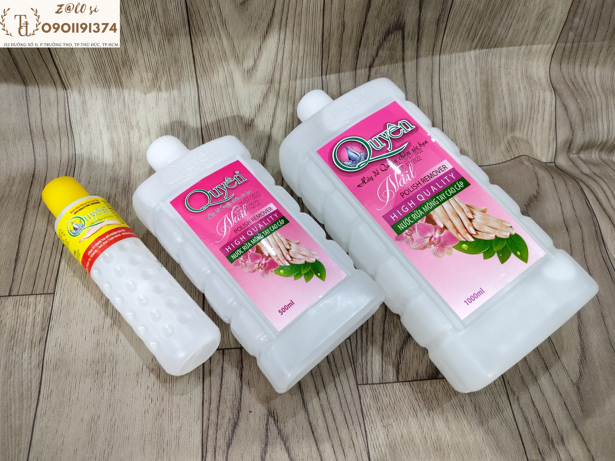 Nước rửa móng Quyên B