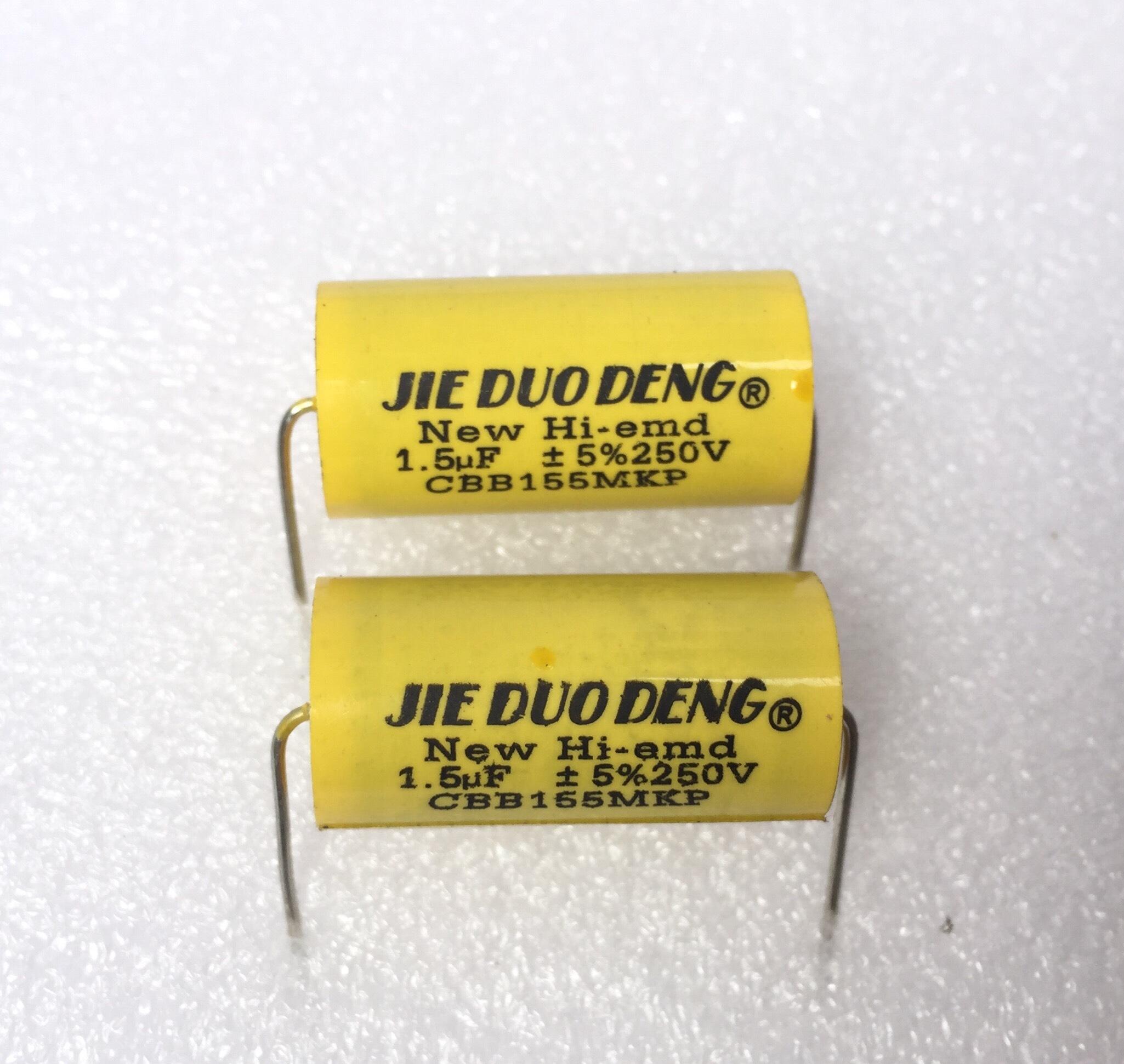 10 CON TỤ CHỐNG CHÁY LOA TREBLE 1,5MF 250V