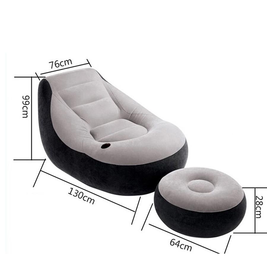 Ghế Hơi Intex Kèm Bơm Điện 2 Chiều