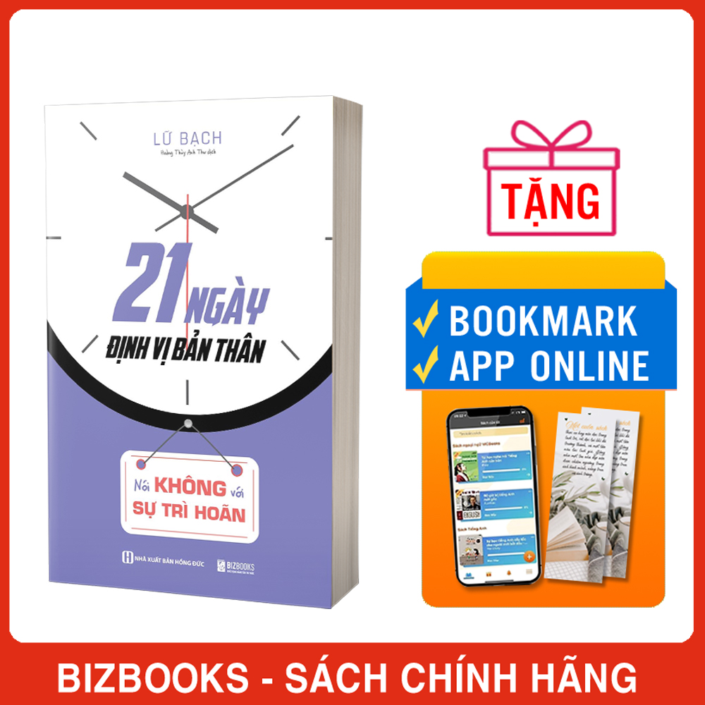 Sách 21 ngày định vị bản thân: nói không với sự trì hoãn