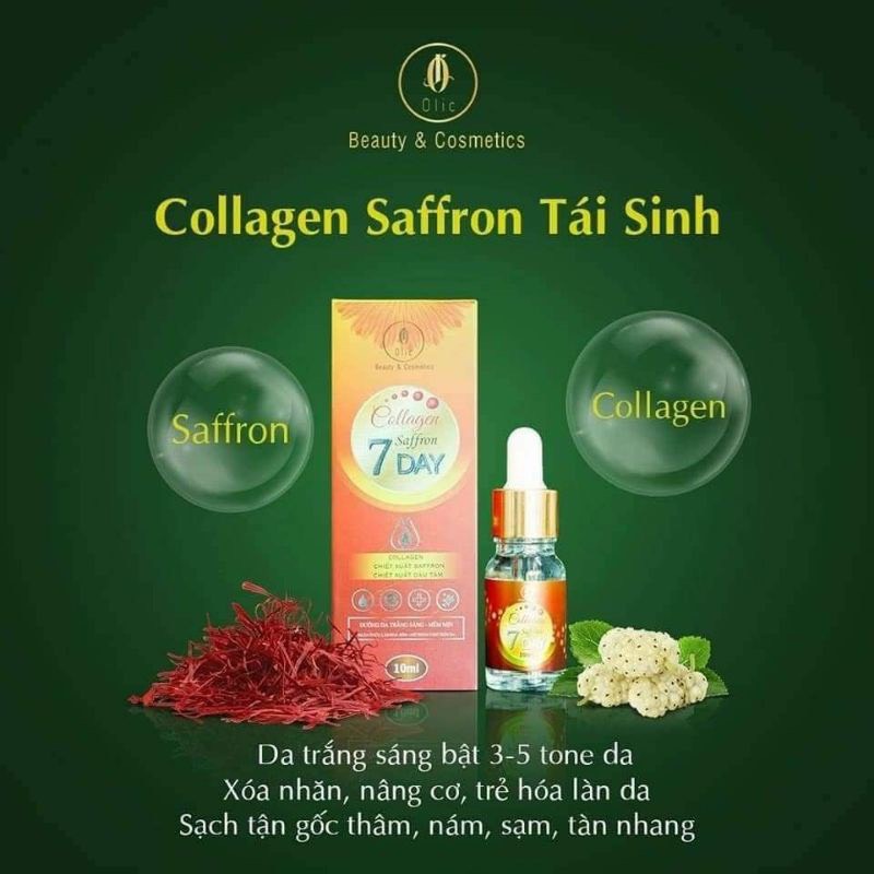 [CHÍNH HÃNG] COLLAGEN SAFFRON OLIC - TÁI SINH LÀN DA