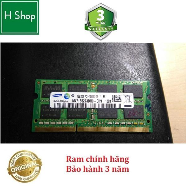 Ram Laptop DDR3 4Gb bus 1333 - 10600s hiệu SAMSUNG bảo hành 3 năm
