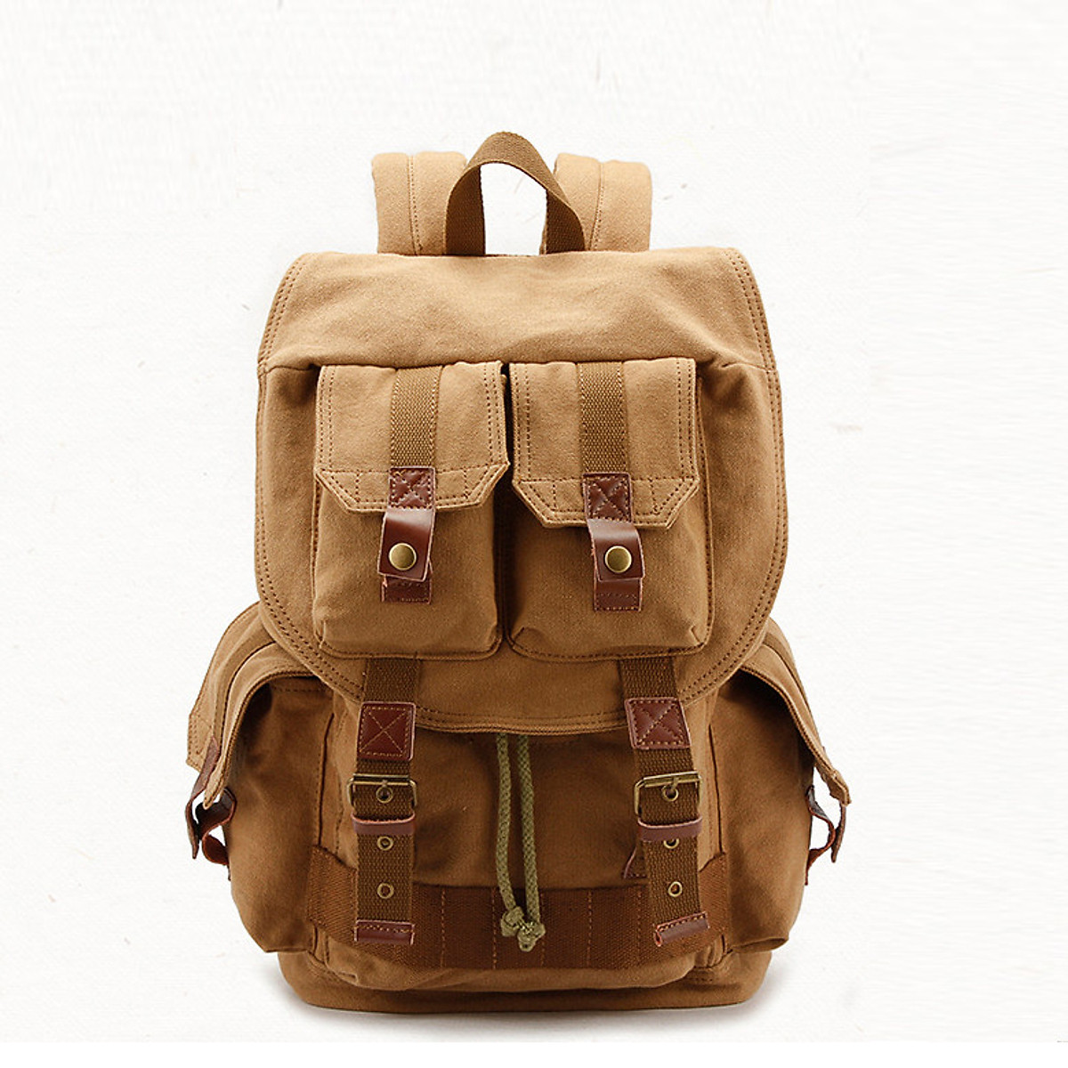 [HCM]Balo máy ảnh half photo vải bố Canvas