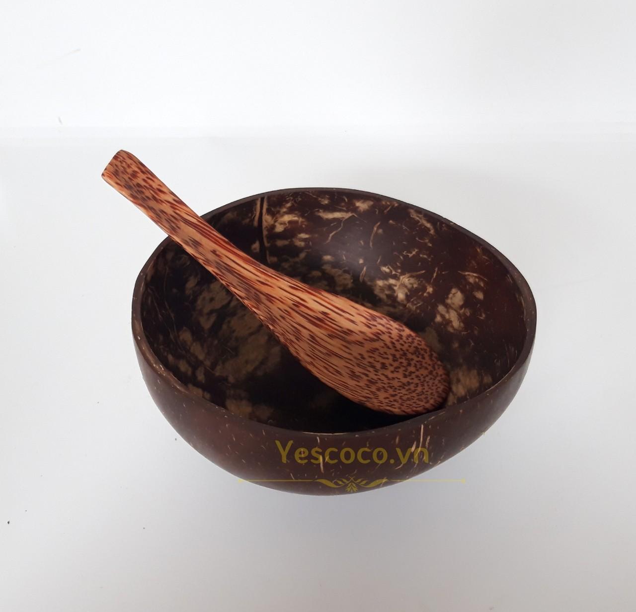 Muỗng cơm gỗ dừa  YESCOCO XƯỞNG SX