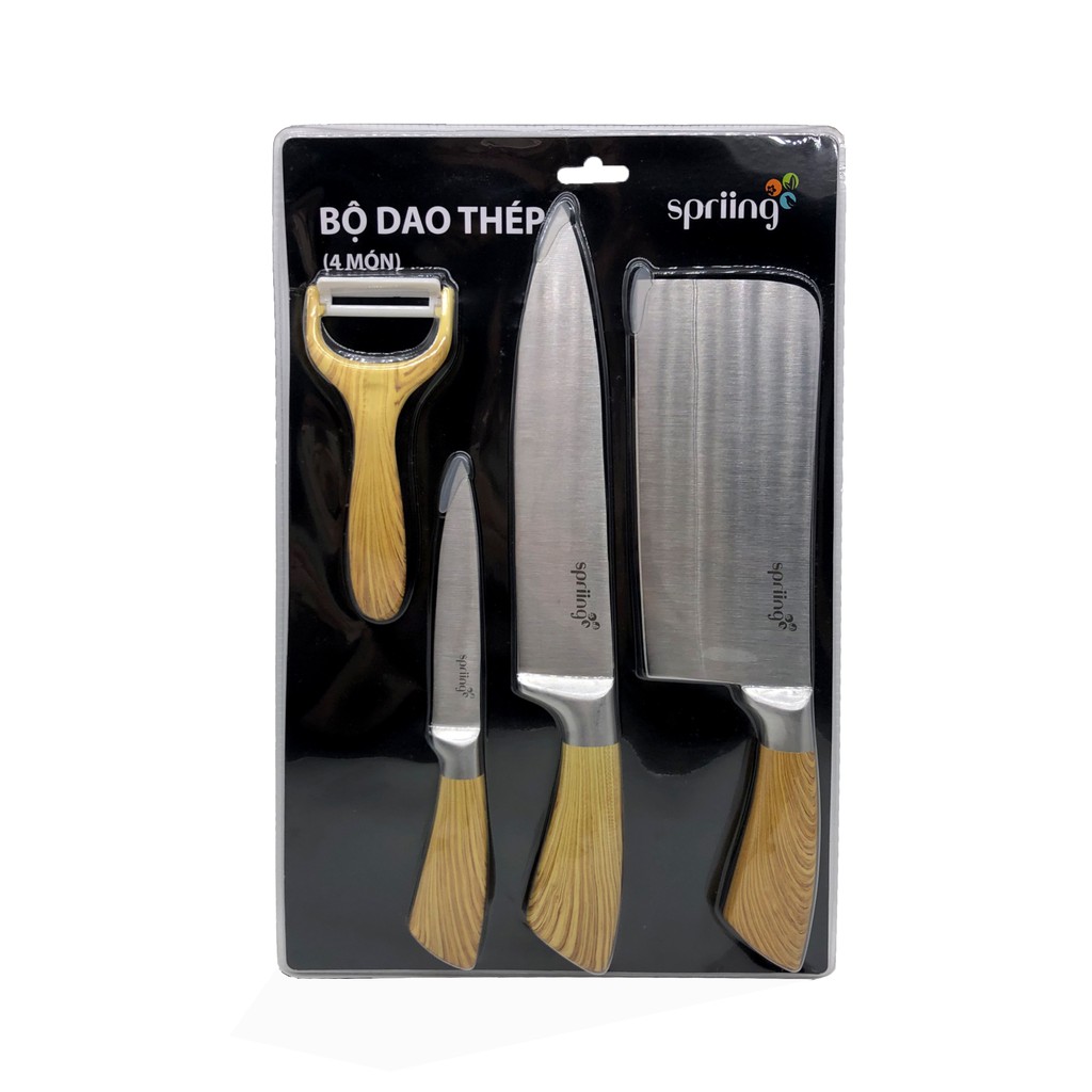 Bộ dao thép 4 món