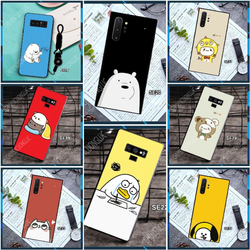 Ốp lưng samsung note 8 - note 9 - note 10 - note 10 plus siêu dễ thương se17