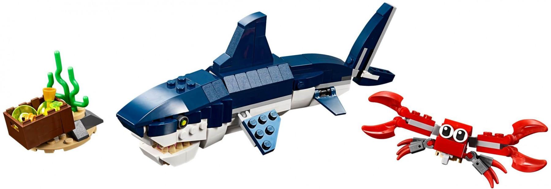 LEGO Creator 31088 - Xếp hình Cá Mập - Bạch Tuộc 3-trong-1 (LEGO 31088 Deep Sea Creatures)