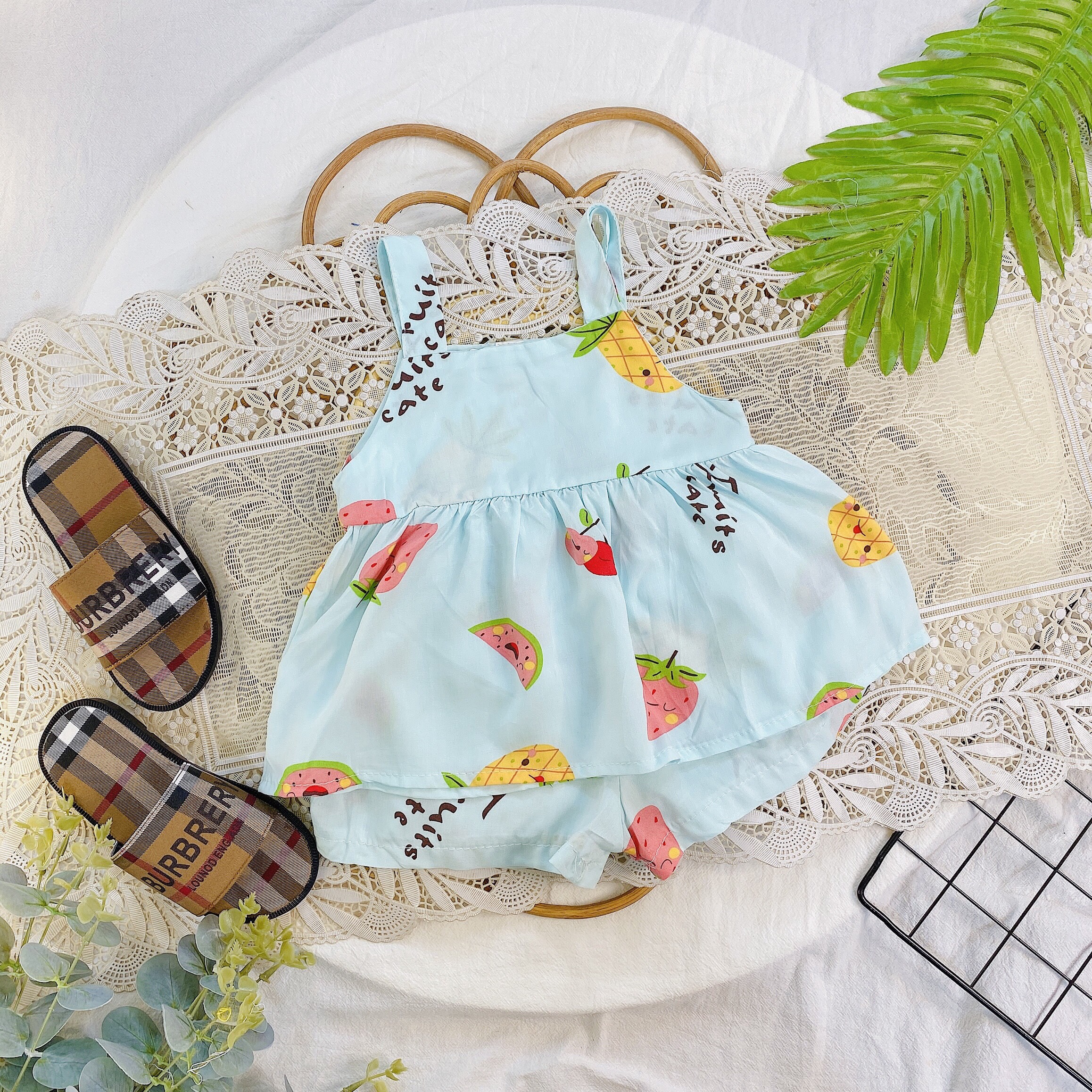 [HCM]BỘ LANH 2 DÂY CHO BÉ GÁI 7KG - 18KG
