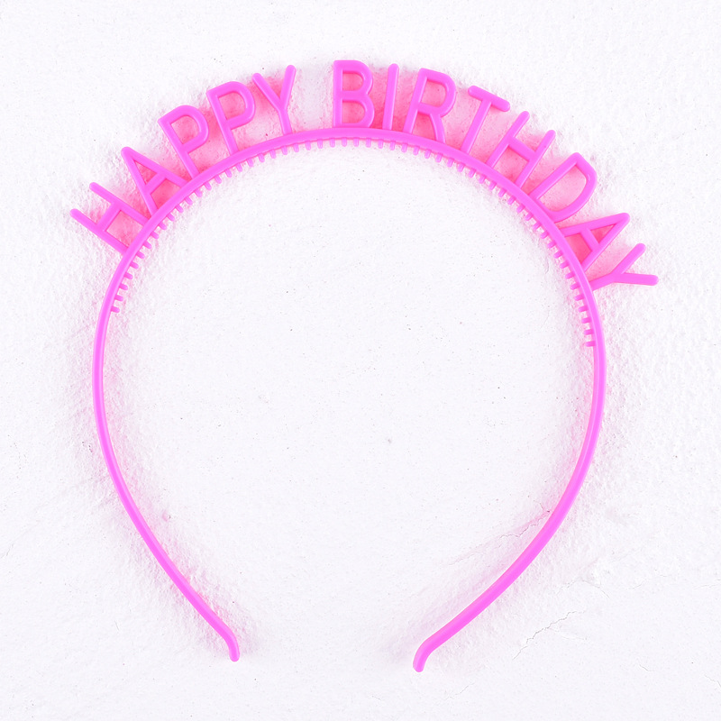 Bờm nhựa HAPPY BIRTHDAY , sinh nhật free size