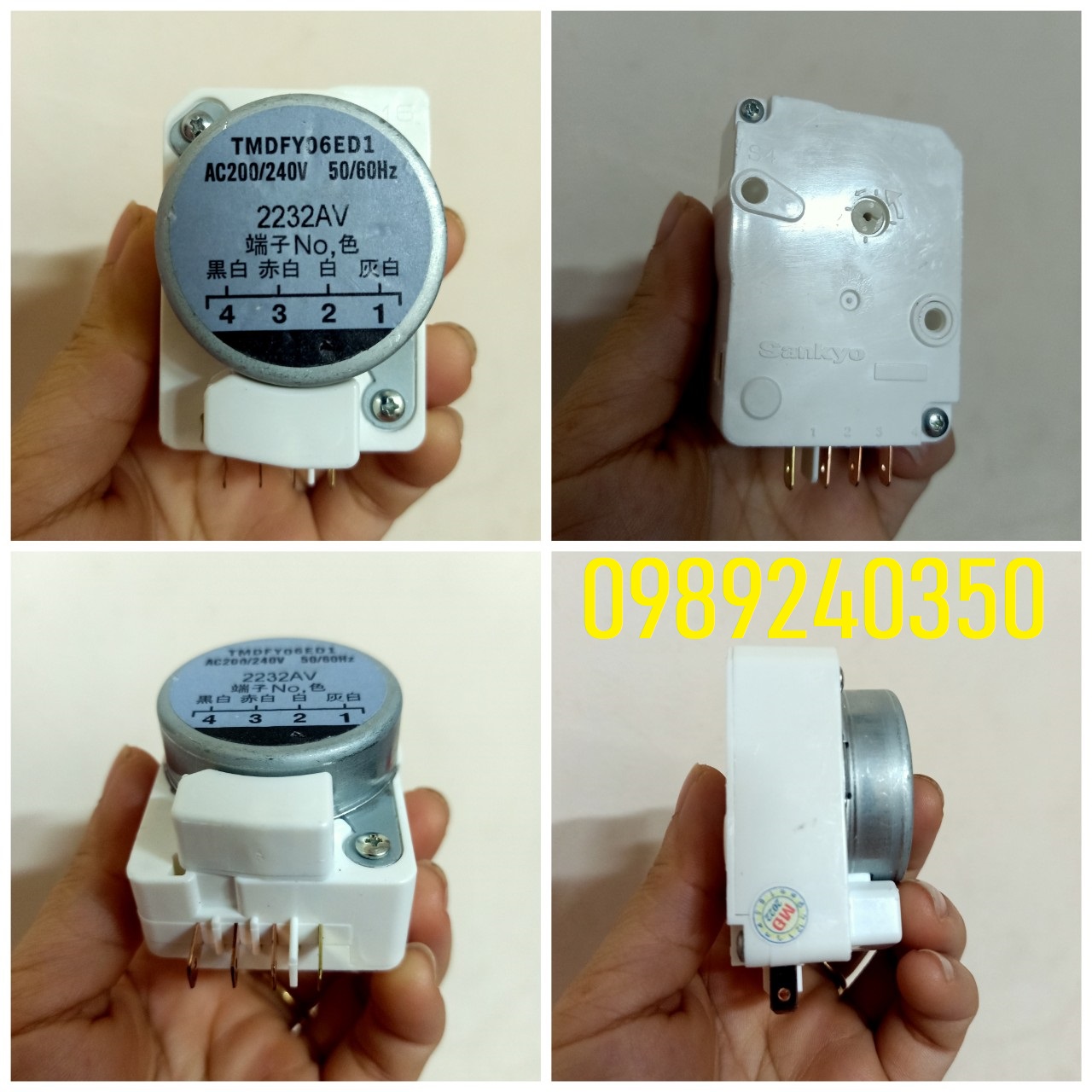 Đồng hồ rơ le thời gian timer tủ lạnh tmdfy06ed1 loại tốt