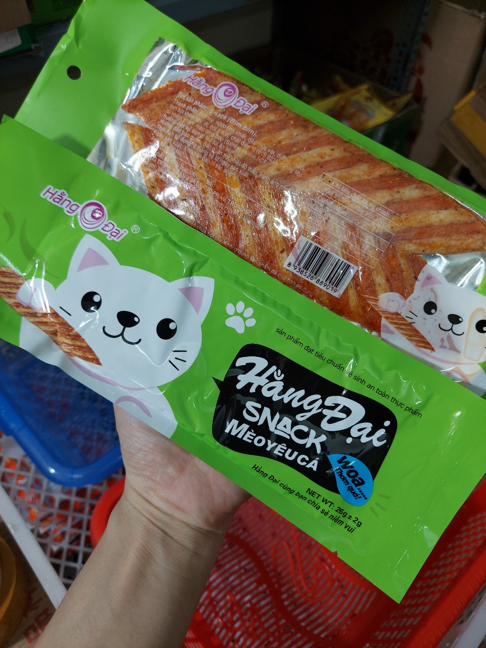 COMBO 10 GÓI SNACK MÈO YÊU CÁ HẰNG ĐẠI