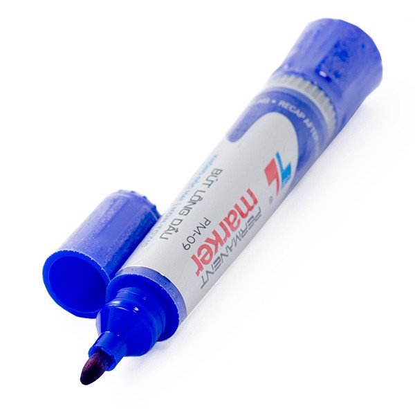 Bút lông dầu Thiên Long PM-09 Xanh