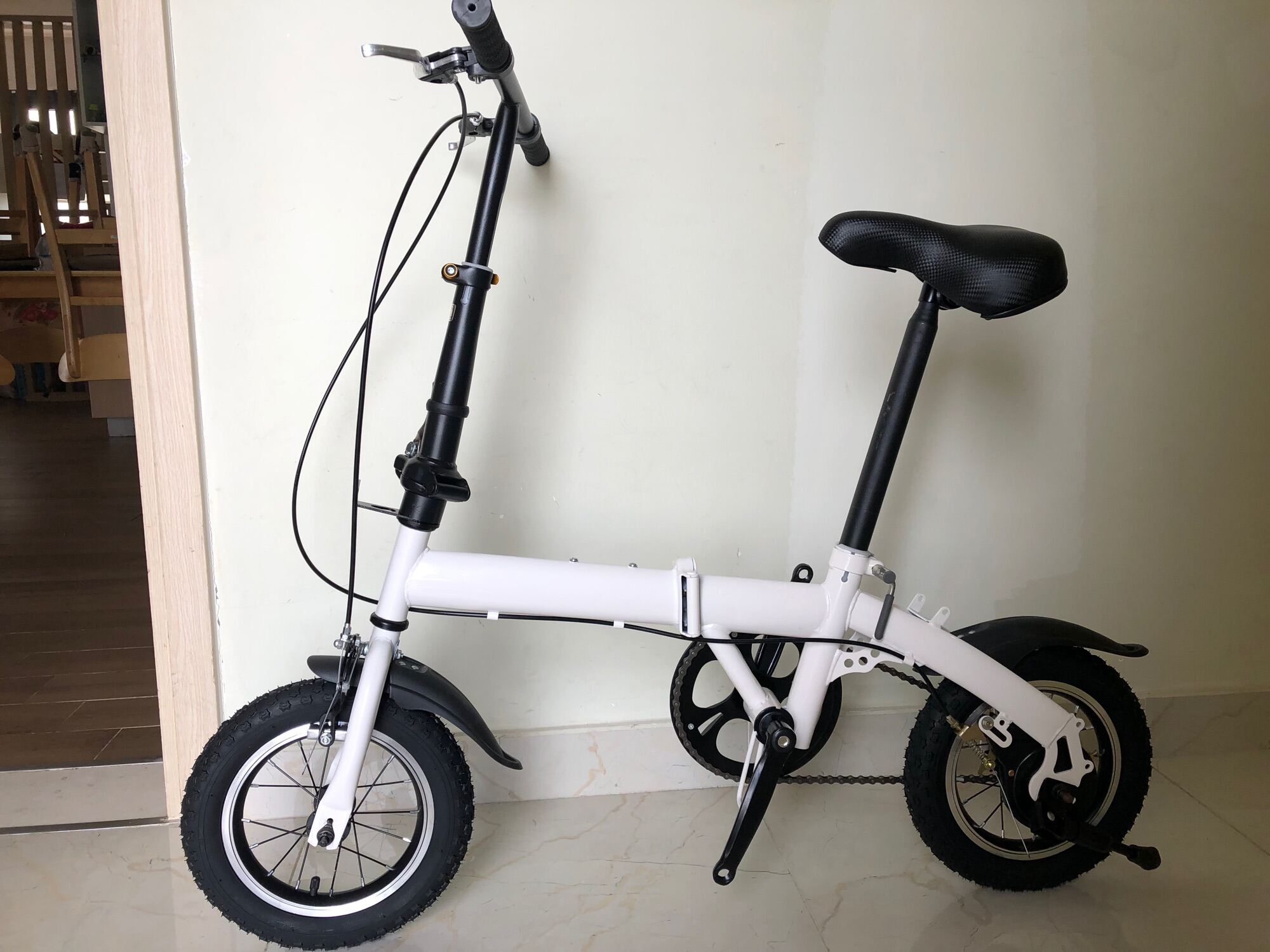 Xe đạp gấp bánh 12inch nặng 8kg