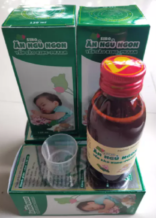 Siro Ăn ngủ ngon yến sào kingpharm