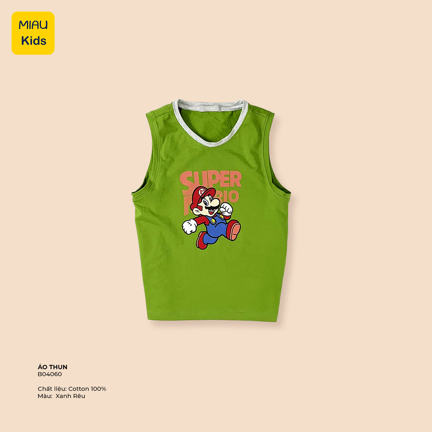 Pullover boys Mario color, pullover cool cotton for baby from 9kg to 55kg
