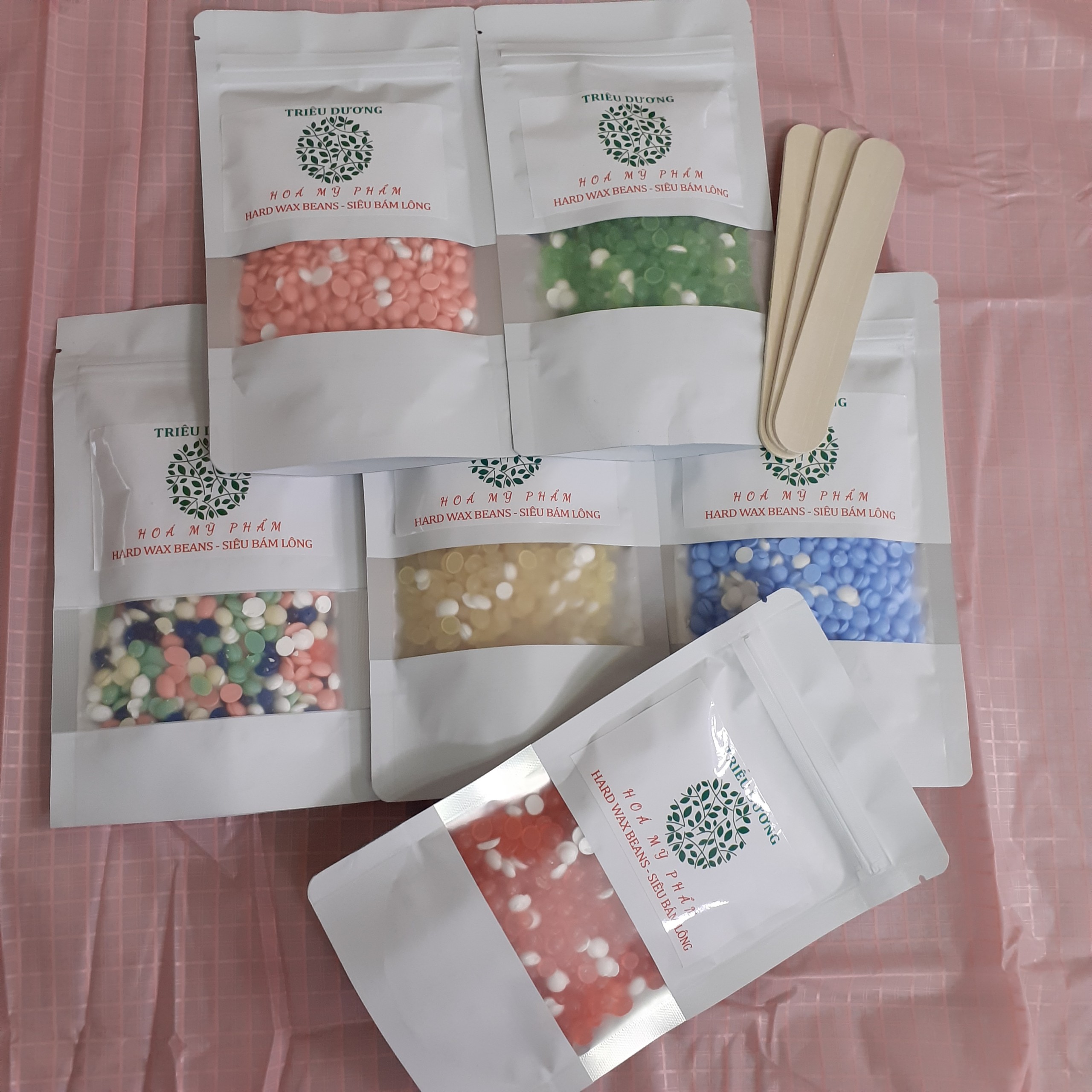 [HCM]Sáp wax lông nóng hạt đậu 100g