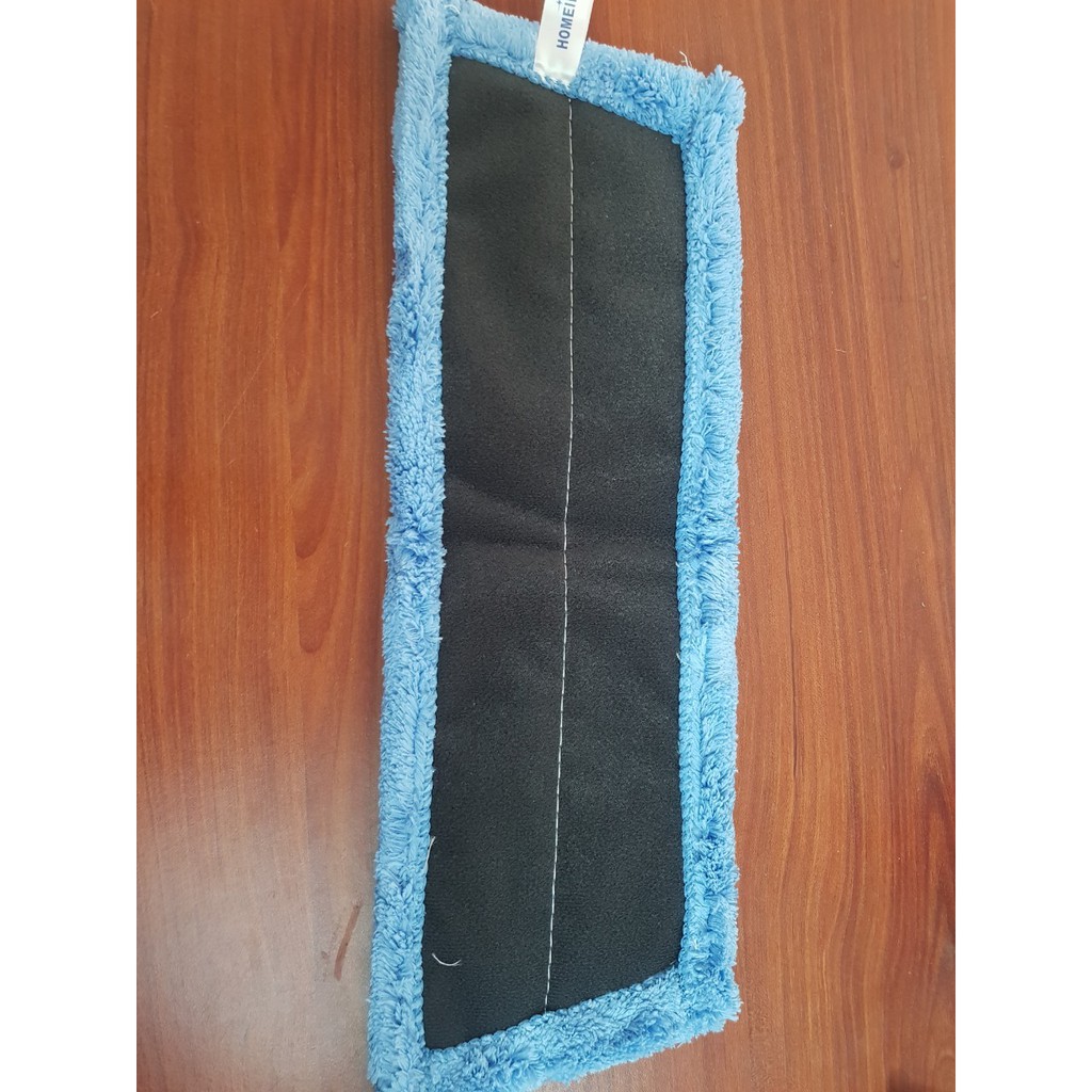 Cây lau nhà công nghiệp Microfiber Dán 45cm (siêu sạch cán rút)