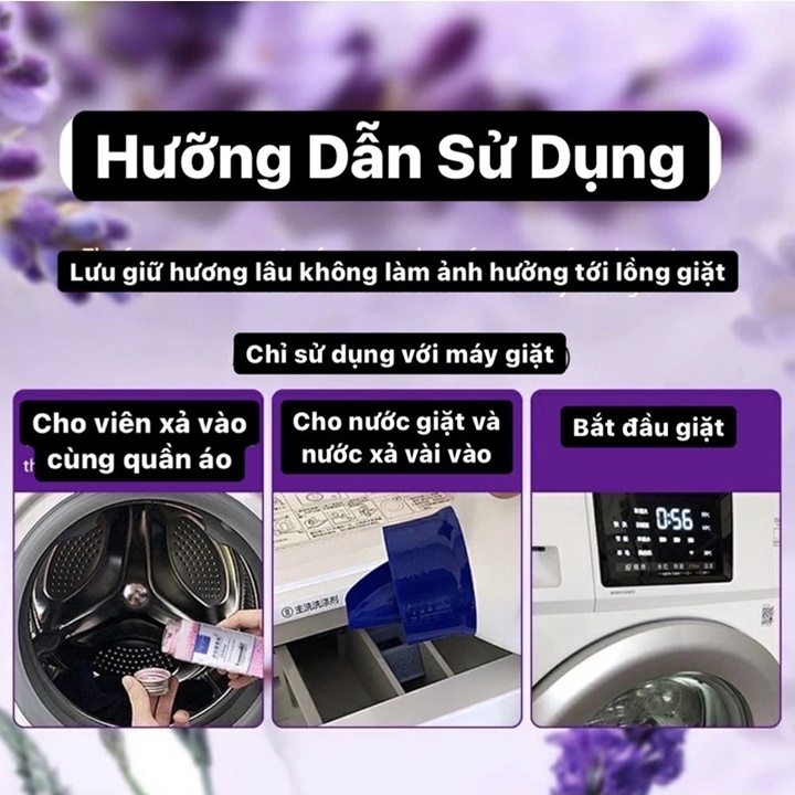 Hạt Xả Thơm Quần Áo Nội Địa Trung 110g