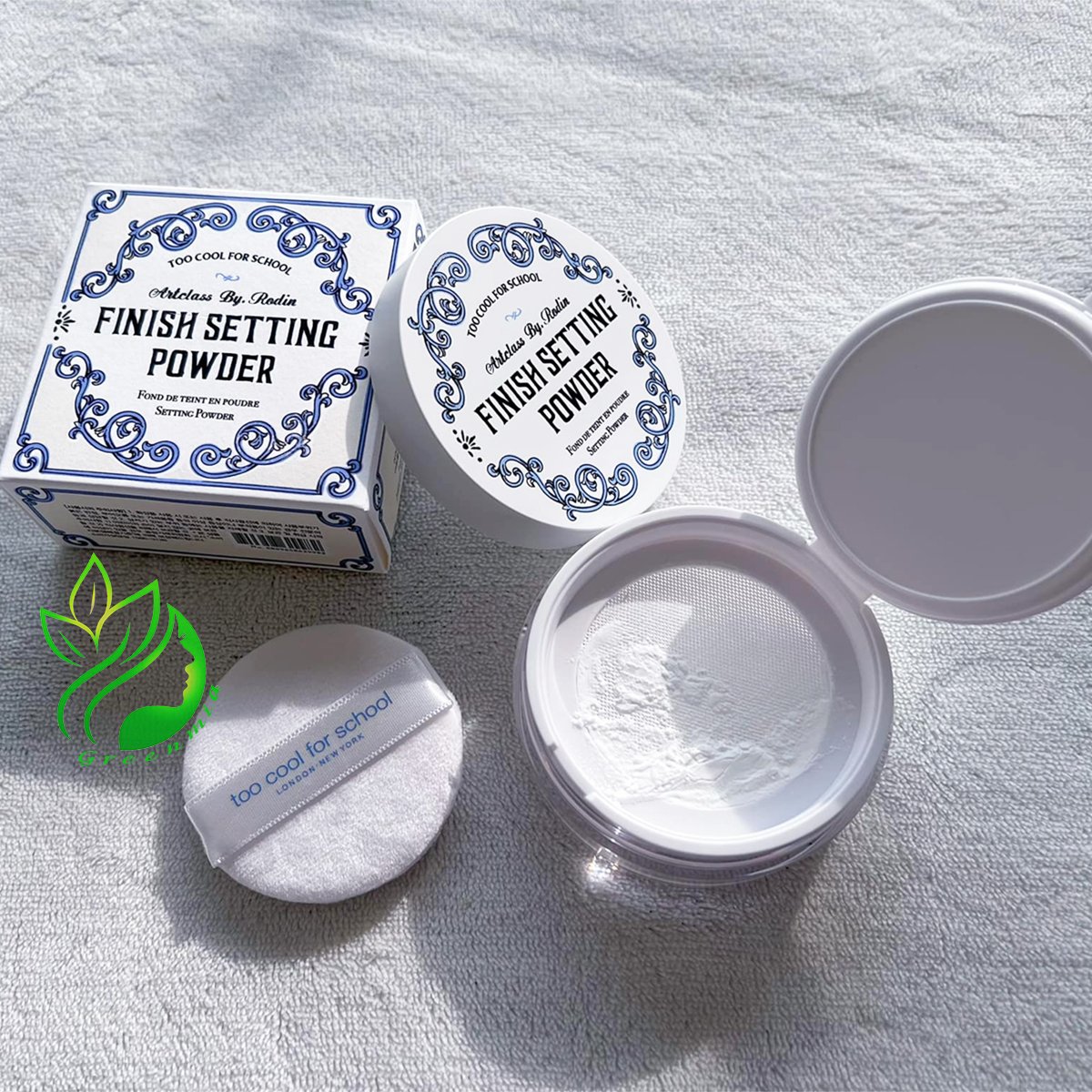Phấn Phủ TOO COOL FOR SCHOOL Artclass By Rodin Finish Setting Powder Bột 10g [CHÍNH HÃNG]