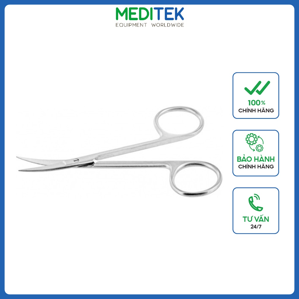 Kéo cắt chỉ đầu cong 11,5cm