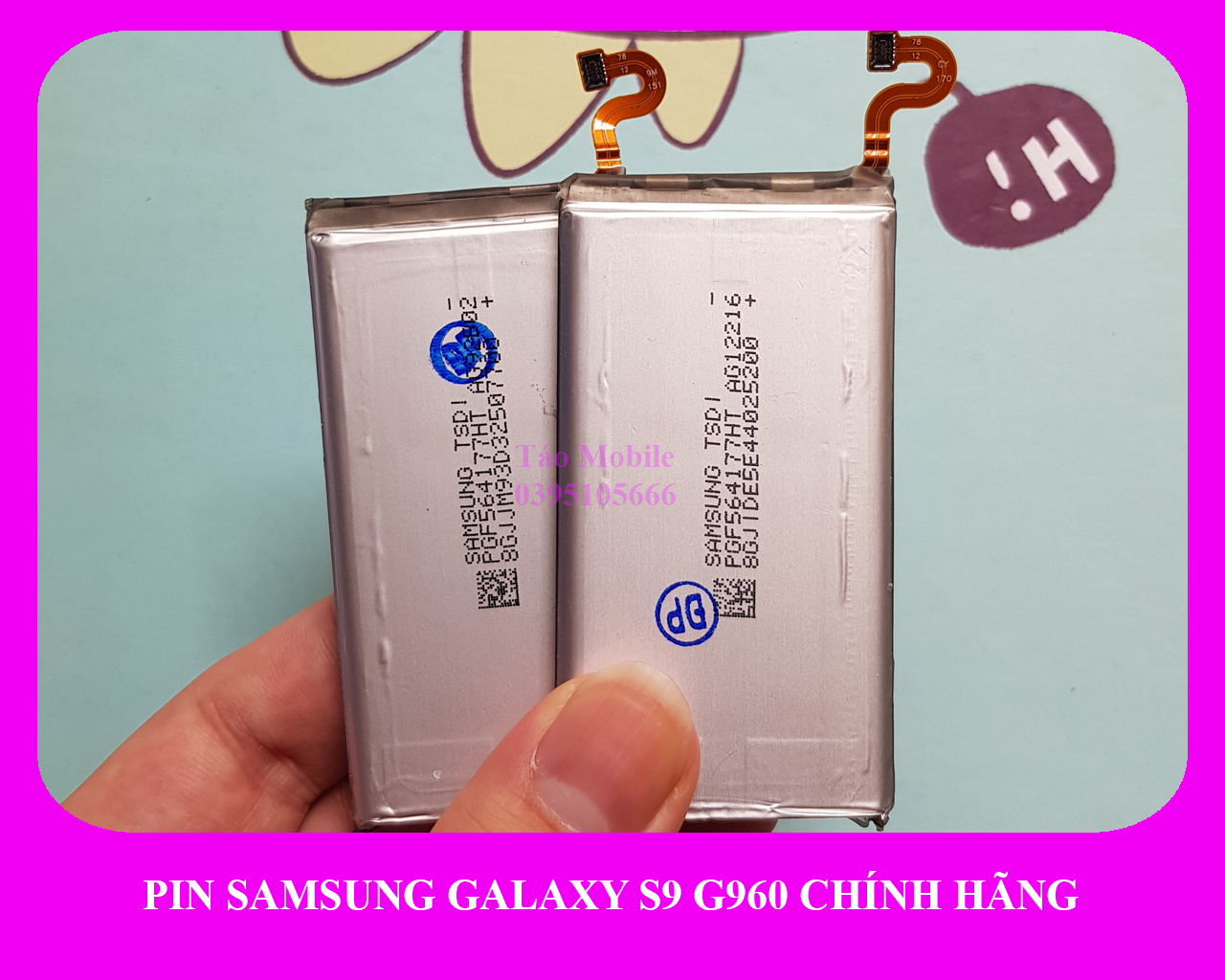 Pin Samsung Galaxy S9 công ty G960