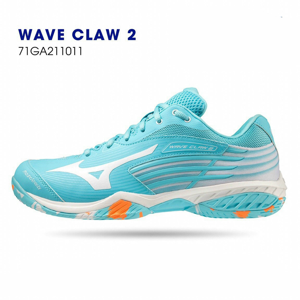 Giày cầu lông Mizuno chính hãng Wave Claw 2 mẫu mới có 2 màu lựa chọn dành