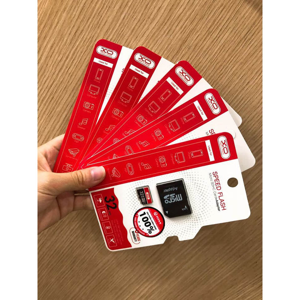 Thẻ nhớ Class 10  XO 32GB / 64GB / 128GB