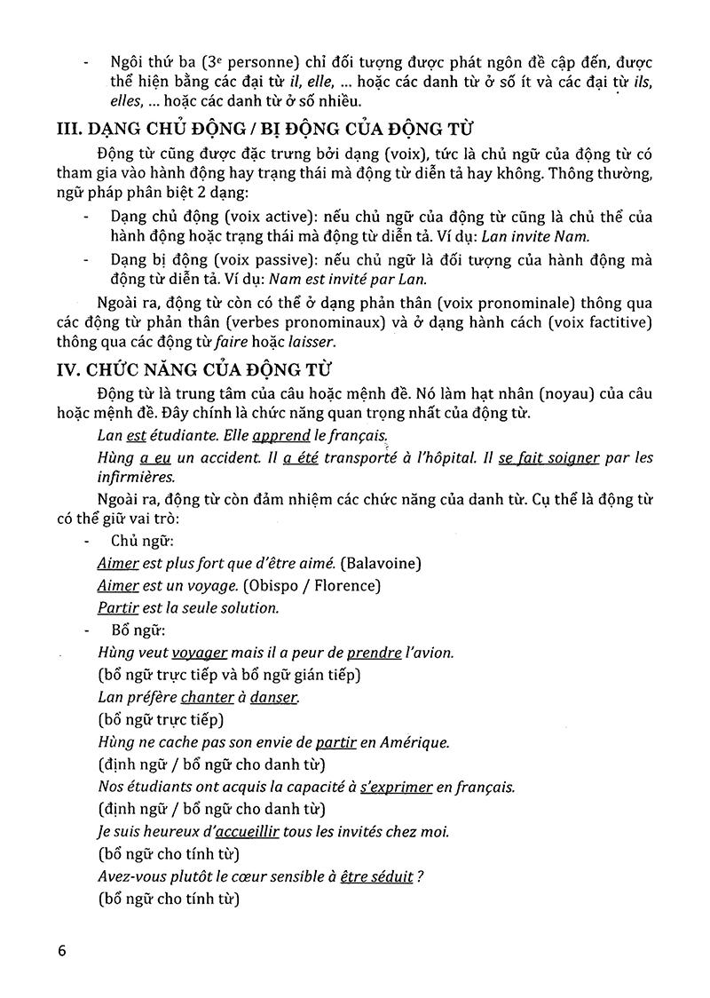 Cách Chia Động Từ Trong Tiếng Pháp