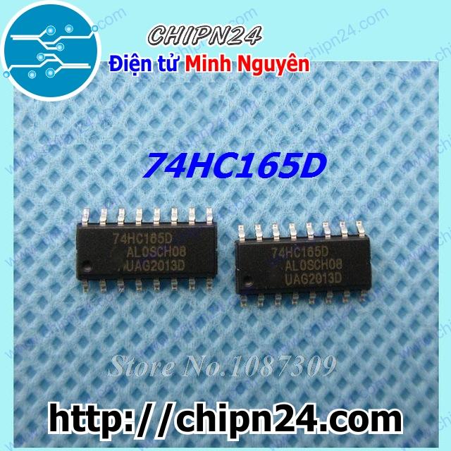 [3 con] (SOP) IC Dán 74HC165 SOP-16 (SMD) (74HC165D 74165)