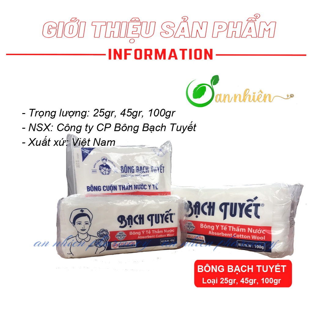Bông y tế Bạch Tuyết