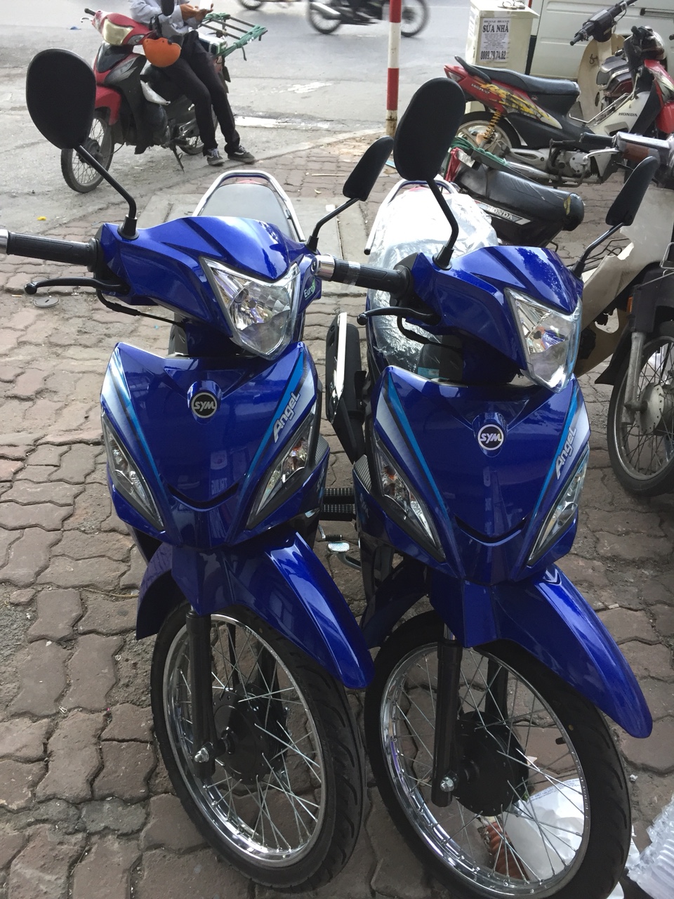 Vè trước xe Angel 110 2019 (VCG) chính hãng SYM [HUNGCLE]