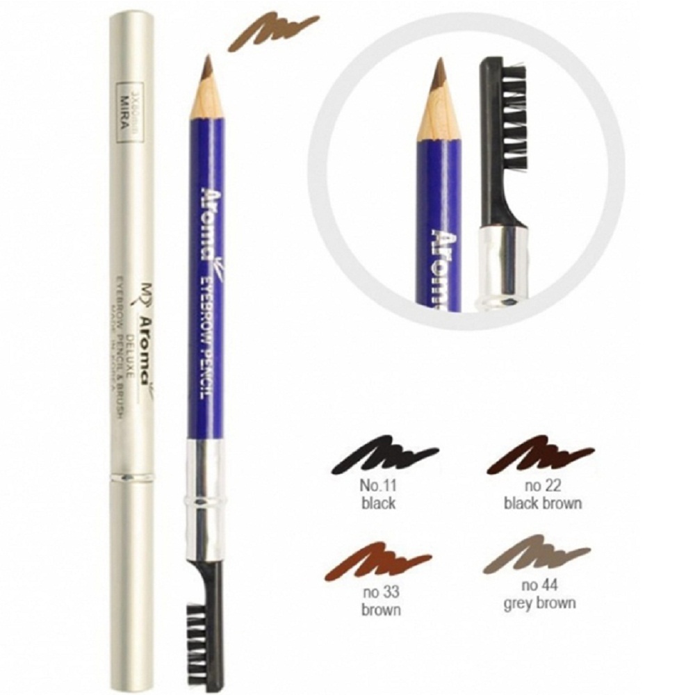 Chì Vẽ Mày Aroma đủ số Eyebrow Pencil