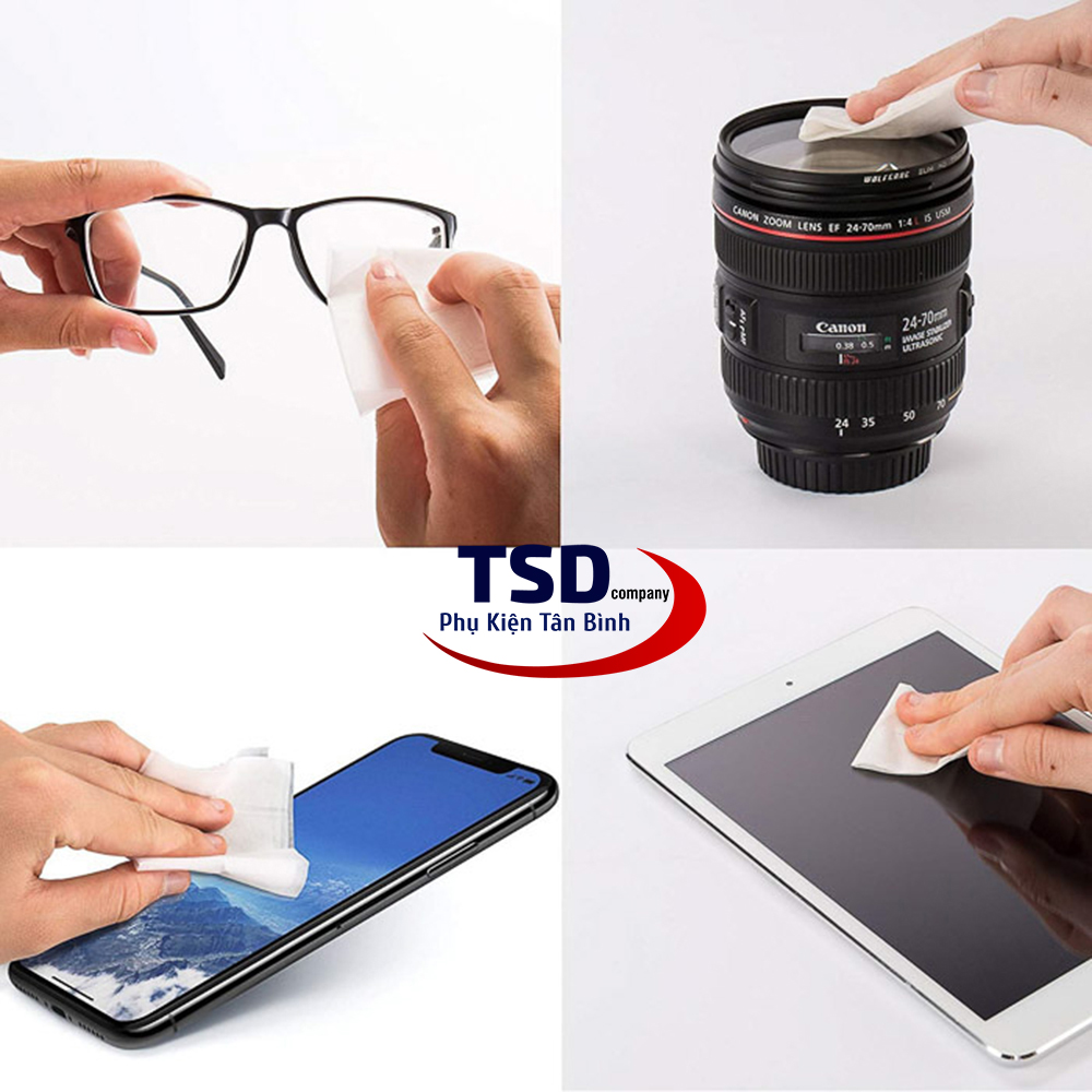 Combo 10 Khăn Lau Lens, Vệ Sinh Đồ Điện Tử Cao Cấp Carl Zeiss