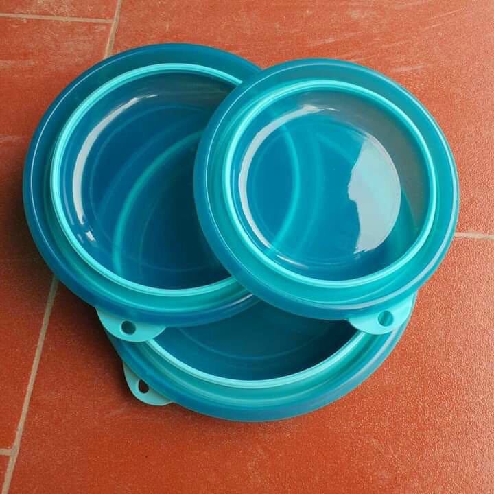 Bát trộn mồi câu, Thau, Chậu trộn mồi câu cá Silicon có thể gấp gọn
