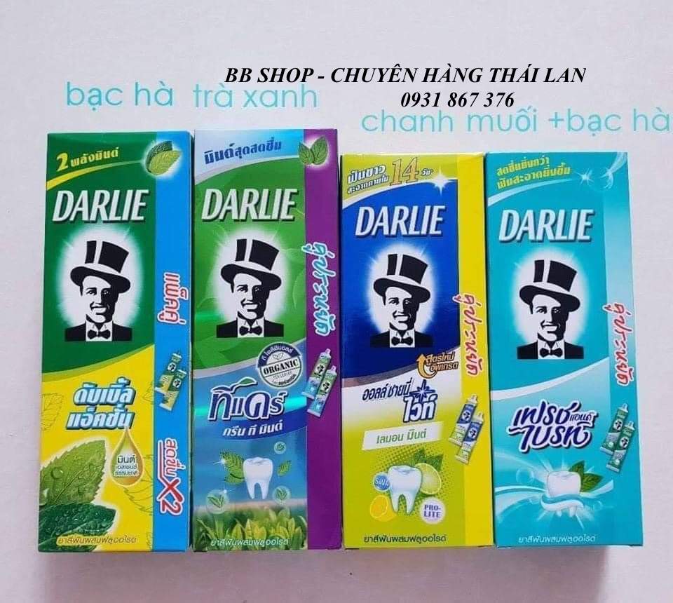 Kem đánh răng Darline Thái Lan ( 1 Hộp 2 tuýt )