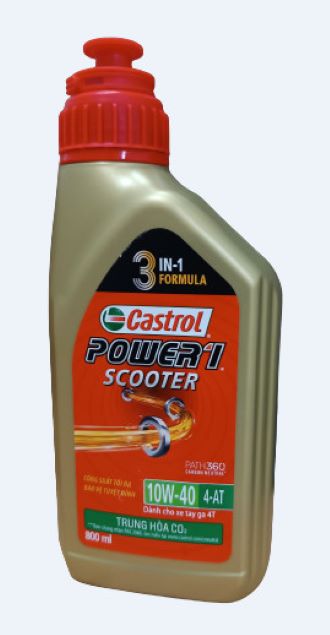 CASTROL POWER1 SCOOTER 10W40 0.8L