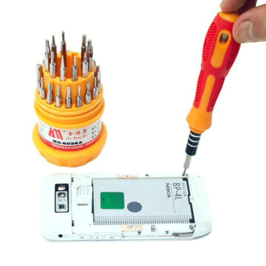 ScrewDriver MultiFunction 31 in 1 – Easy for carrying – Necessary Equippment in your house