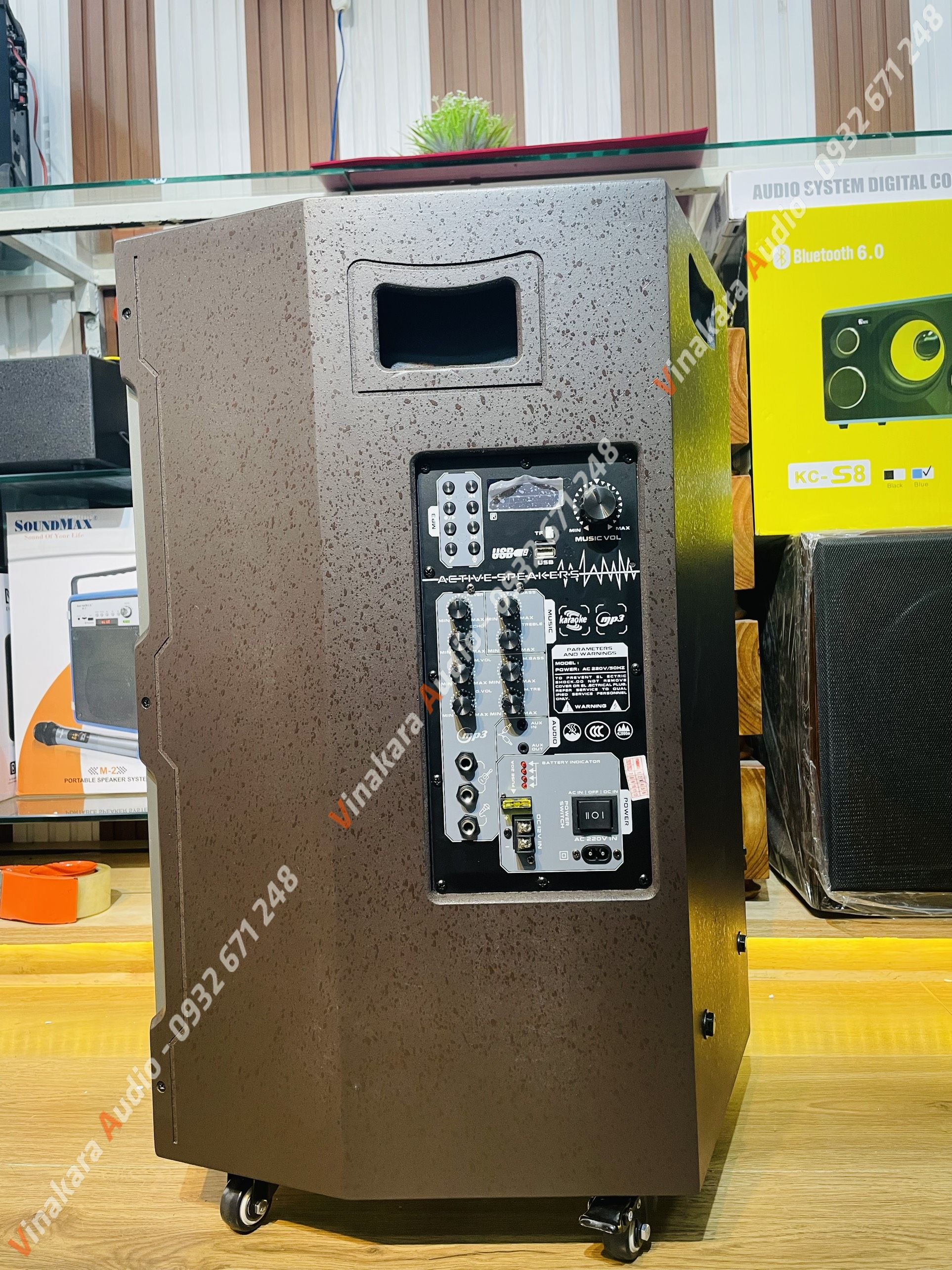 Loa kéo di động malata m9041