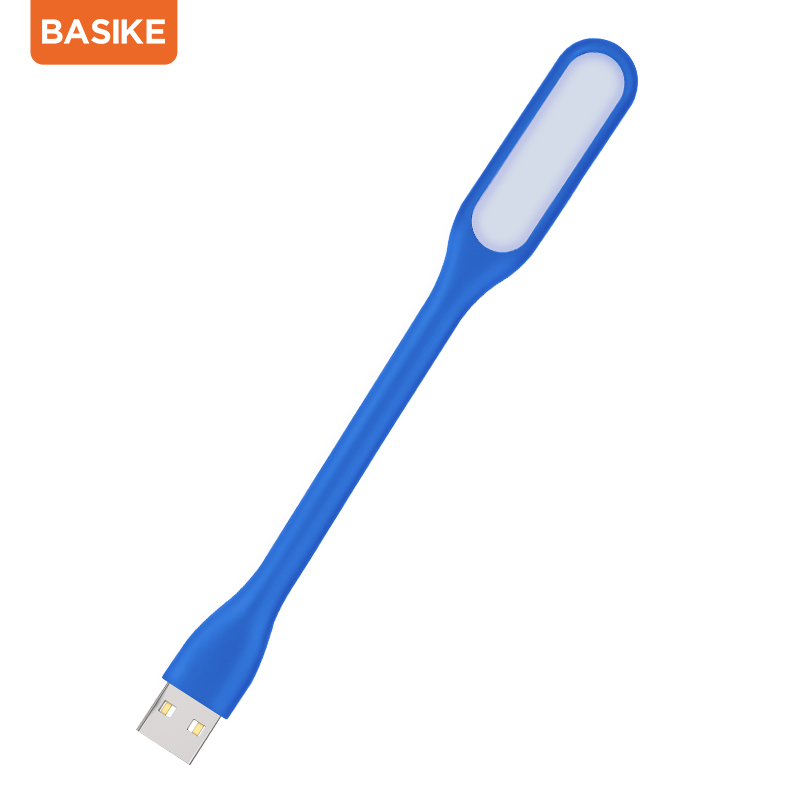 BASIKE Đèn LED mini giao diện USB chiếu sáng đơn giản cho laptop