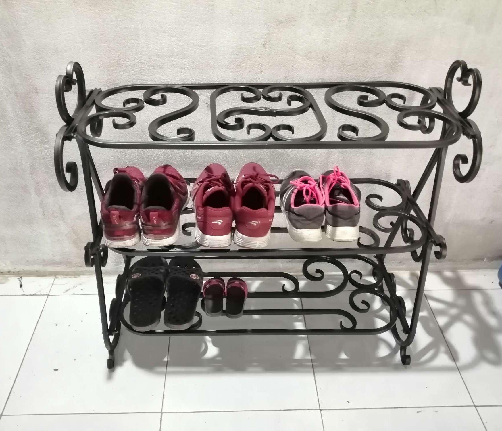 kệ để dày dép nghệ thuật