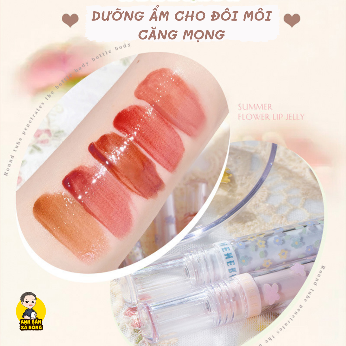 Son Bóng MEMERABA Blossom Refraction Lip Glaze MB093