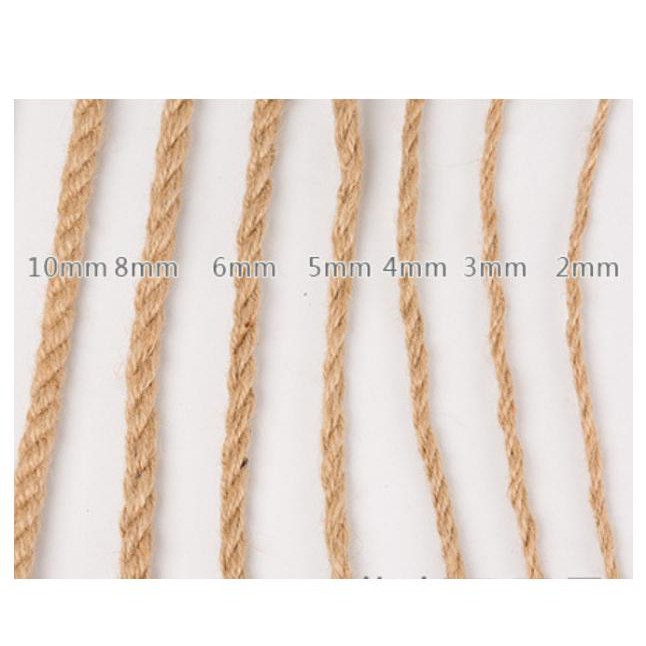 Dây thừng nâu nhiều kích thước
