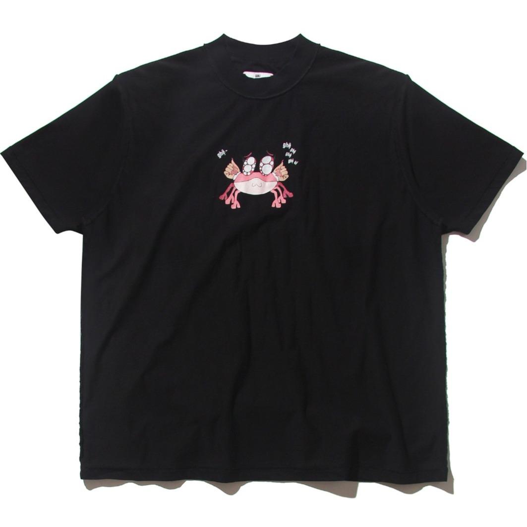 Áo Thun Tlinh "Ghệ" Two-Sided Black T-shirt
