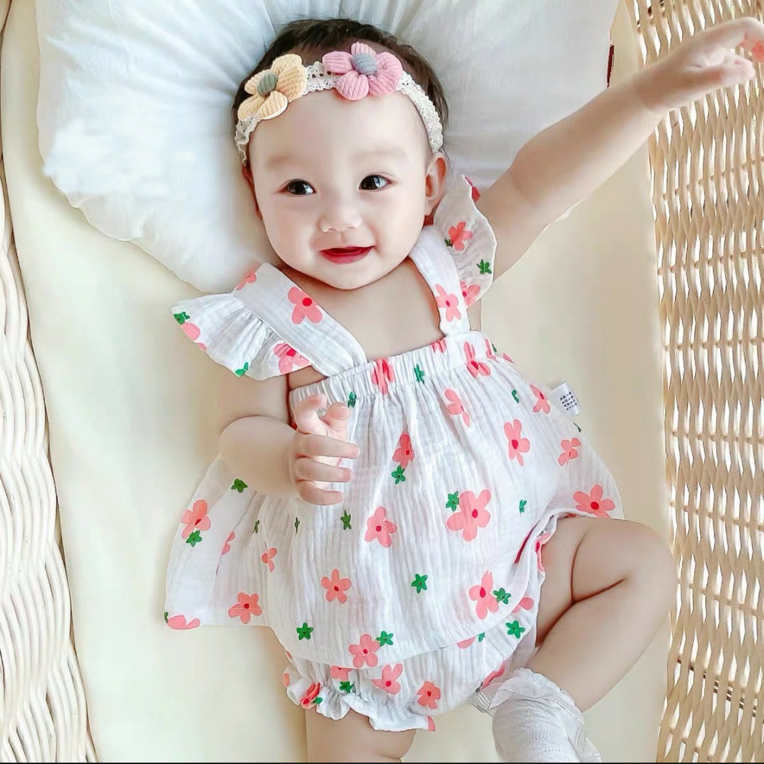 đồ bộ 2 dây cho bé bé gái từ 8-20kg